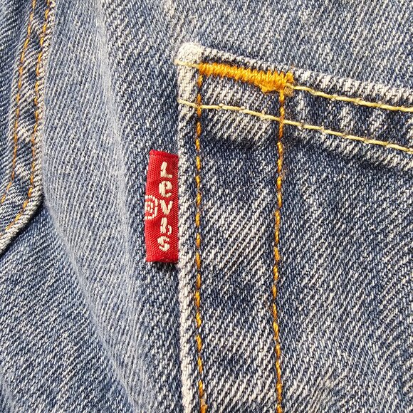 Levi's Jeans Mens 505 size 36" inseam 32" - Picture 4 of 9